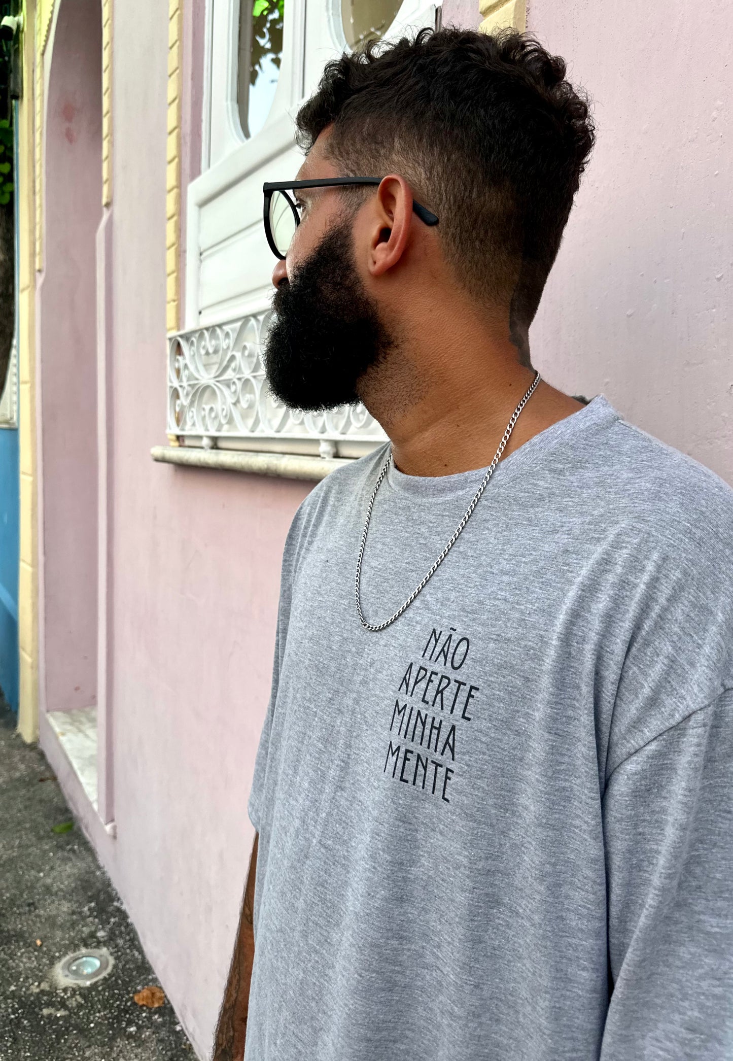 camiseta não aperte minha mente