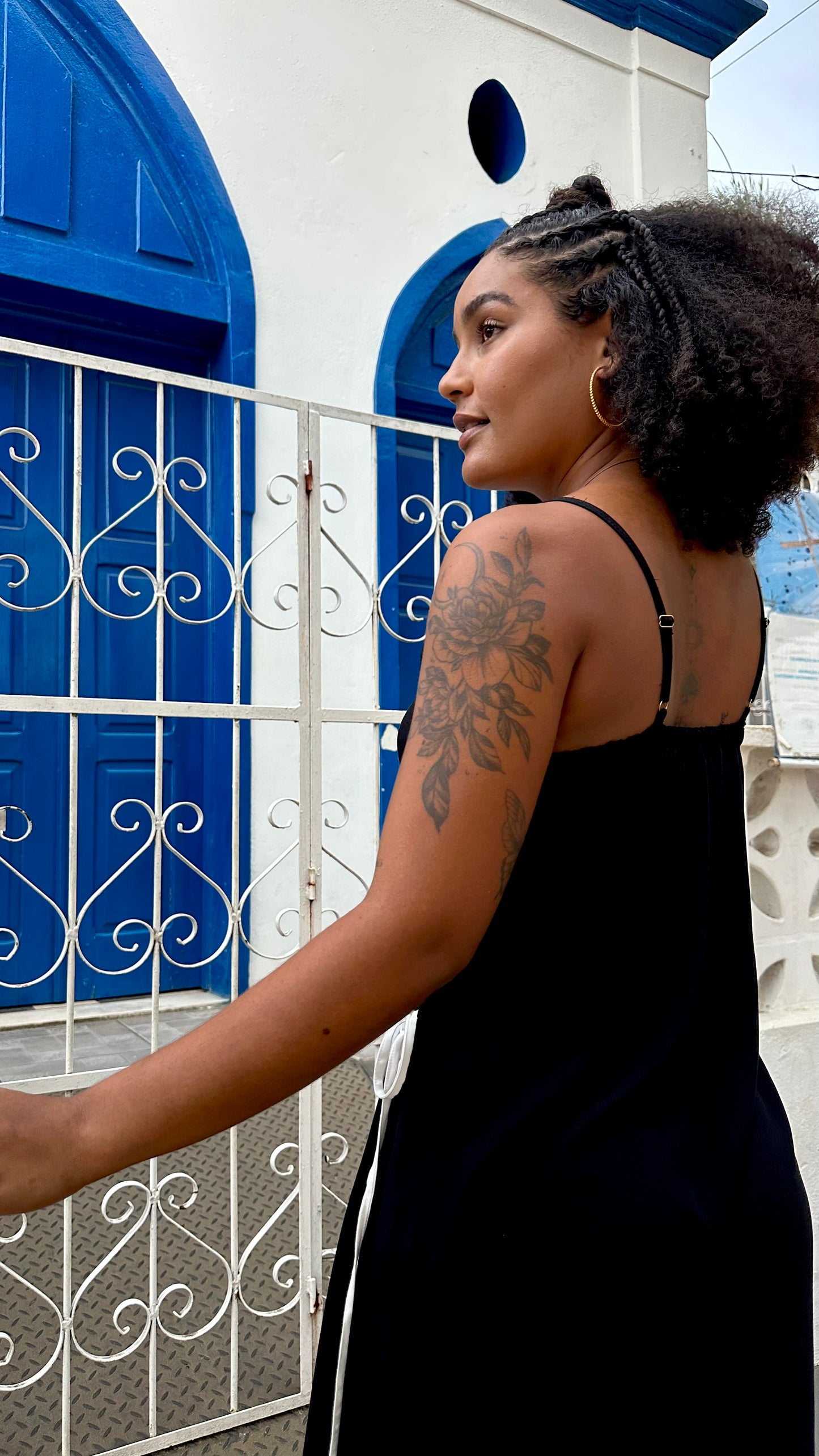 vestido transpassado